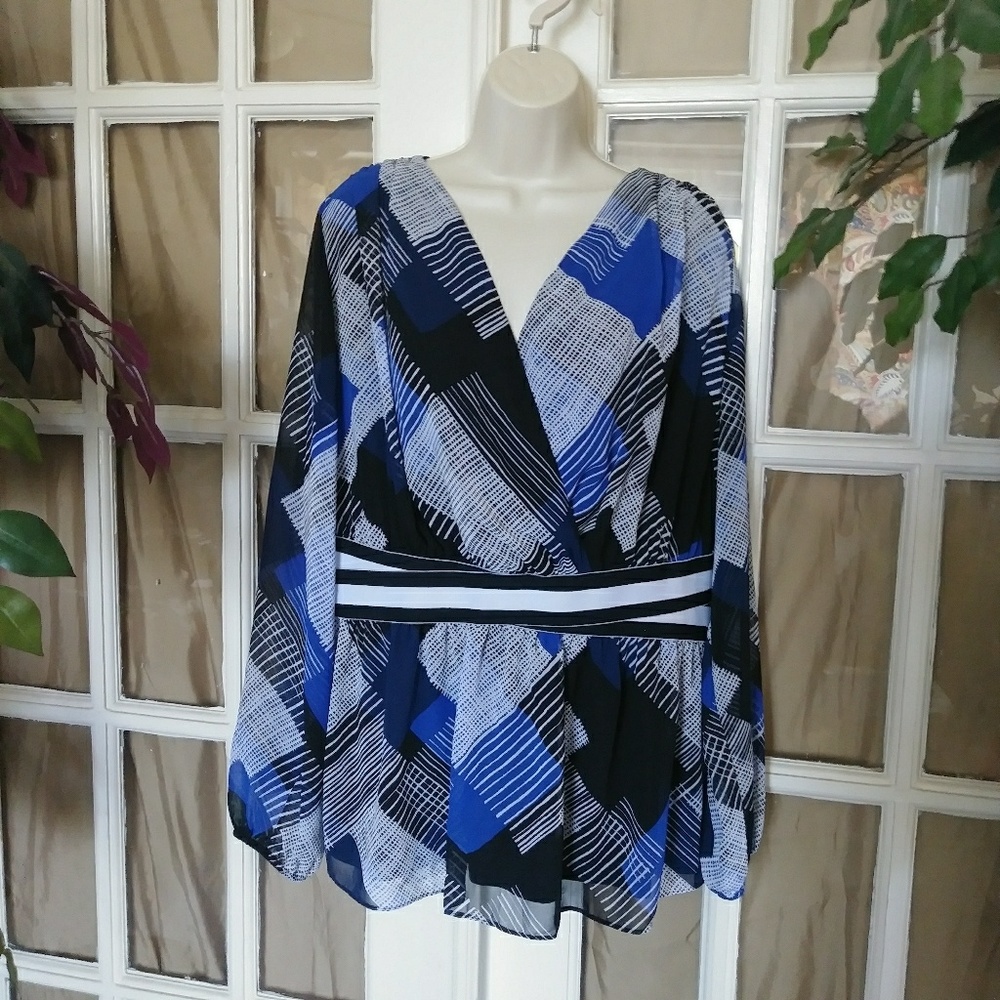 Lane Bryant Blouse EUC